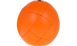 Oranžs prāta mežģa kubiks