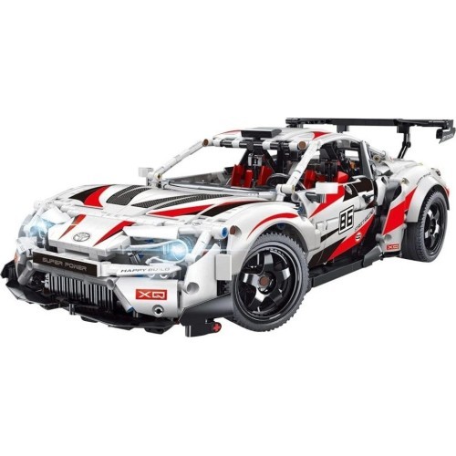 Super Car GT86 White Brick Set
