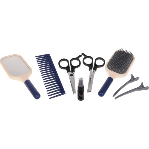 MEGA Set for a Little Hairdresser Blue + Accessories