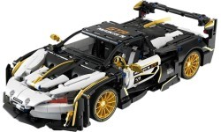 Sports Car Brick Set White/Black 1242pcs.