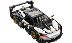 Sports Car Brick Set White/Black 1242pcs.
