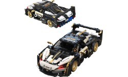 Sports Car Brick Set White/Black 1242pcs.