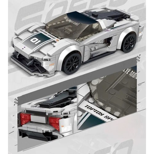 Gray R/C Sports Car Set