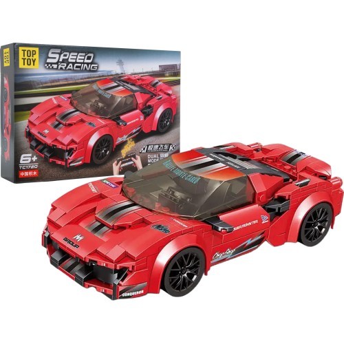 Red R/C Sports Car Set