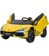 Elektromobilis Lamborghini Revuelto XL, dzeltens