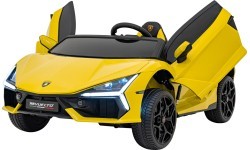 Электромобиль Lamborghini Revuelto XL, жёлтый