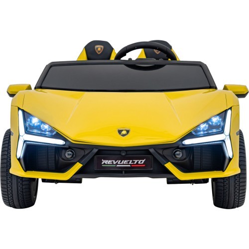 Электромобиль Lamborghini Revuelto XL, жёлтый
