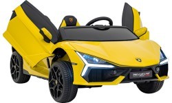 Электромобиль Lamborghini Revuelto XL, жёлтый