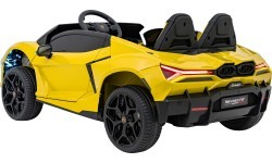 Elektromobilis Lamborghini Revuelto XL, dzeltens