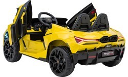 Электромобиль Lamborghini Revuelto XL, жёлтый