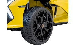 Elektromobilis Lamborghini Revuelto XL, dzeltens
