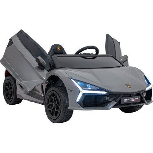 Elektromobilis Lamborghini Revuelto XL STRONG, pelēks