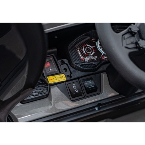 Elektromobilis Lamborghini Revuelto XL STRONG, pelēks