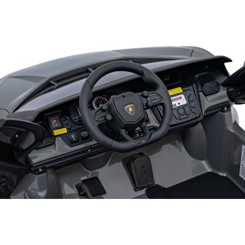 Elektromobilis Lamborghini Revuelto XL STRONG, pelēks