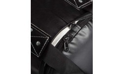 Boksa maiss Venum Challenger Heavy Bag ar griestu āķi, melns/balts, pildīts, 150 cm