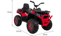 Квадроцикл ATV Desert Red