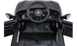 Elektromobilis Porsche Cayenne, melns