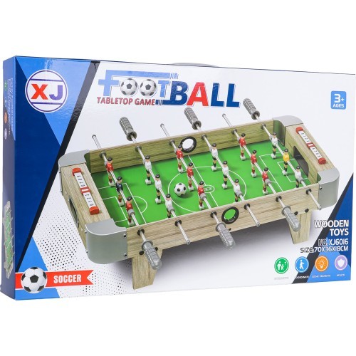 Galda futbols, pelēks