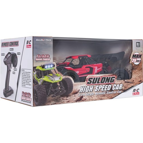 Auto modelis Crawler 1:14 ARROW, sarkans