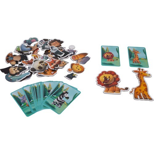 Magnetic Puzzle + Safari Book