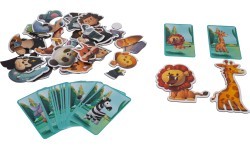 Magnetic Puzzle + Safari Book