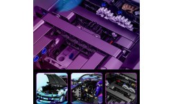 Sporta automašīnas konstruktors 1116 detaļas