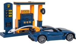 Радиоуправляемый спортивный автомобиль с заправочной станцией