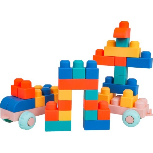 Mīksto klucīšu komplekts, 45 gab.