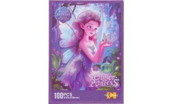 Puzzle Set 100pcs. Fairy Purple