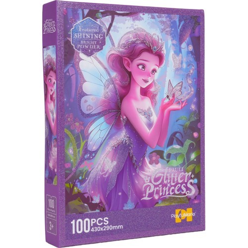 Puzzle Set 100pcs. Fairy Purple