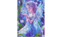 Puzzle Set 100pcs Princess Blue