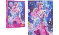 Puzle 100 gab., rozā princese