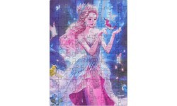 Puzle 100 gab., rozā princese
