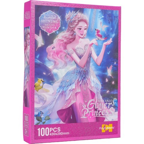 Puzzle Set 100pcs. Princess Pink
