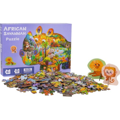 Puzzle Set 287pcs Safari
