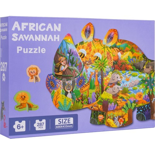 Puzzle Set 287pcs Safari