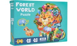 Puzzle Set 200pcs Safari
