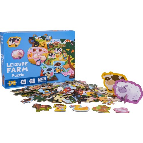 200 Piece Puzzle Set Farm
