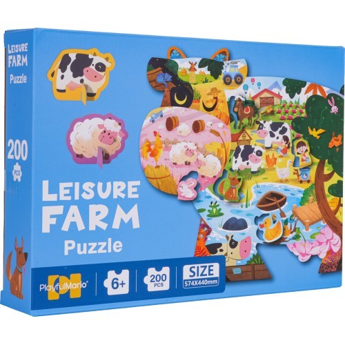 200 Piece Puzzle Set Farm