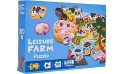 200 Piece Puzzle Set Farm