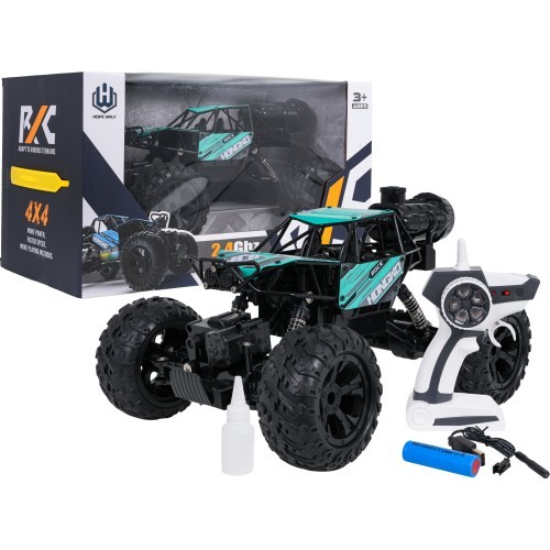 Tālvadības kāpelētājs RC Crawler ROCK 1:14 ar dūmu funkciju