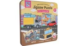 Magnetic Puzzle Set City
