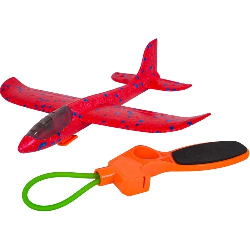 Red 2in1 Plane Set with Launcher
