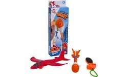 Red 2in1 Plane Set with Launcher