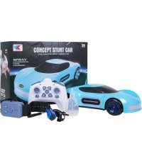 Vehicle with Smoke Function Controlled by Remote Control and Watch Blue