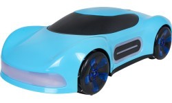 Vehicle with Smoke Function Controlled by Remote Control and Watch Blue