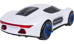Vehicle with Smoke Function Controlled by Remote Control and Watch White