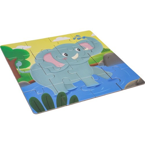 Magnetic Puzzle Animals + Book
