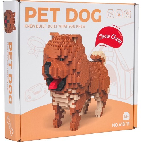 800 piece Chow Chow building set