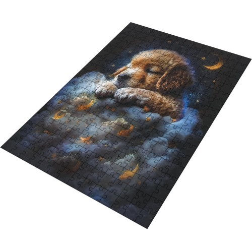 300 Piece Puzzle Set Dog in the Clouds